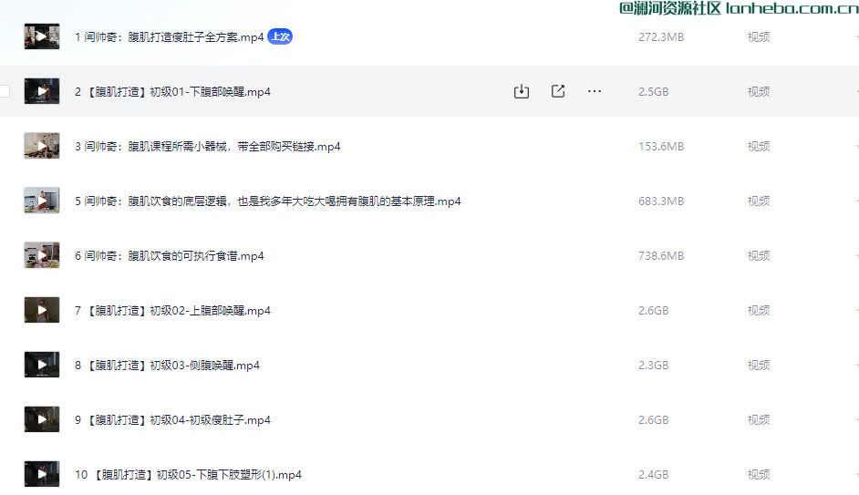 男性腹肌打造瘦肚子全方案网盘免费下载网盘免费下载网盘免费下载